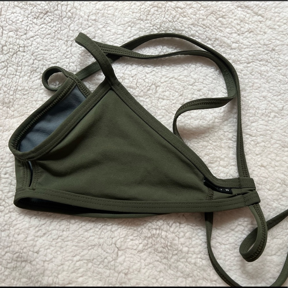 Jolyn Bikini Top - Forest Green